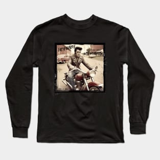 fifties biker Long Sleeve T-Shirt